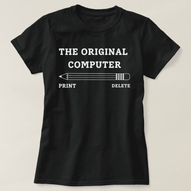 T-shirt pour professeur d'informatique, T-shirt po (Design devant)