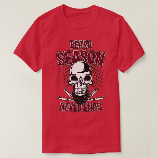 T-shirt pour Proud Beards Men Barber Shirt pour amoureux d (Design devant)