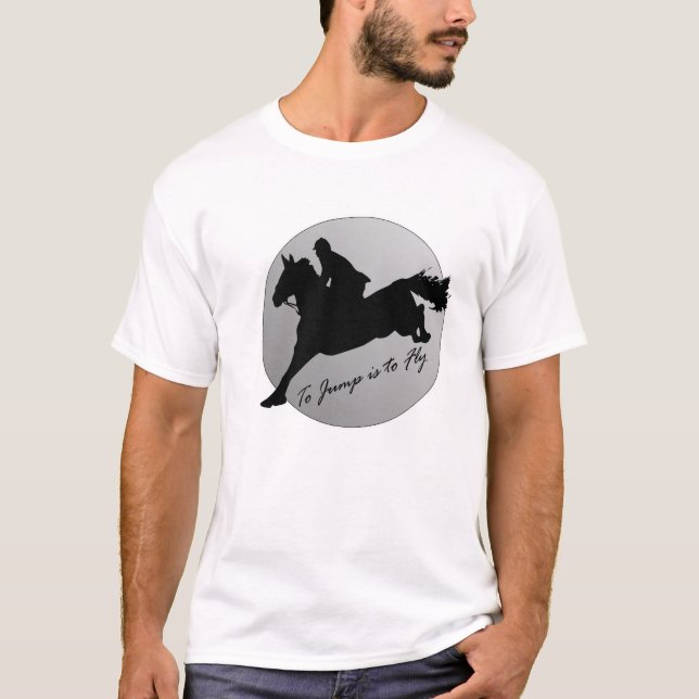 T-shirt Pour sauter est de voler (Devant)