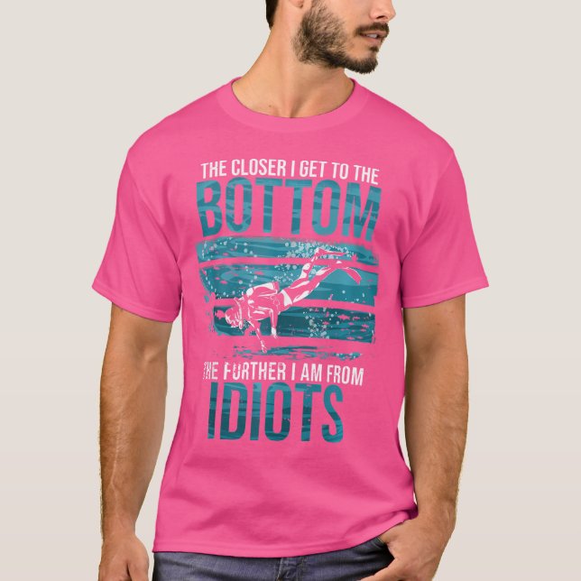 T-shirt Pour Scuba Di (Devant)