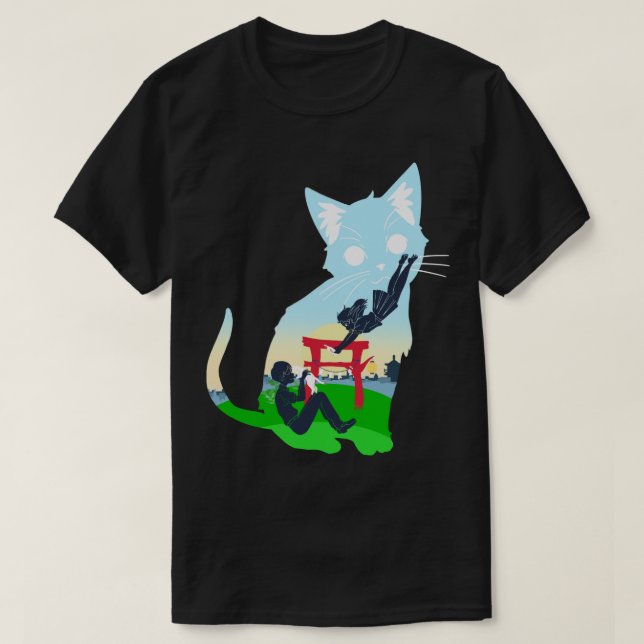 T-shirt pour s'éloigner (Design devant)