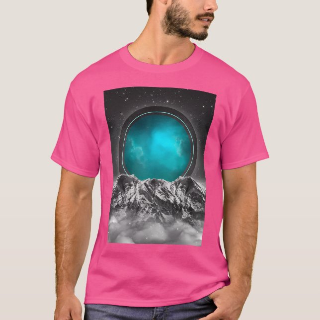 T-shirt Pour S'Éloigner (Éclipse Lunaire) (Devant)