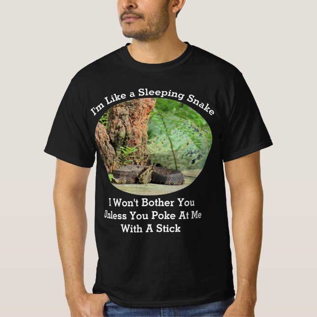 T-Shirt pour serpent à couver - Serpent à couleuvr (Devant)