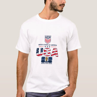 T-Shirt pour supporter de football patriotique Cou