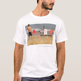 T-shirt Pour surfer ou nager - qui est la question