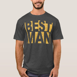 T-shirt pour témoin de mariage pour homme