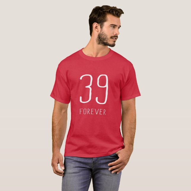 T-shirt Pour toujours 39 (Devant entier)