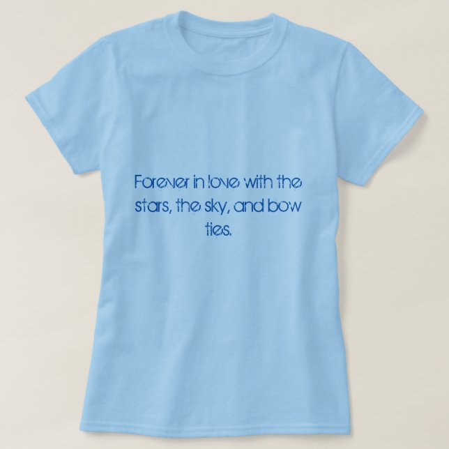 T-shirt Pour toujours DANS l'amour (Design devant)