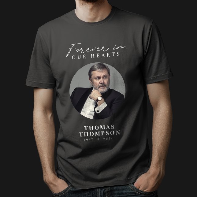 T-shirt pour toujours dans nos coeurs (Créateur téléchargé)