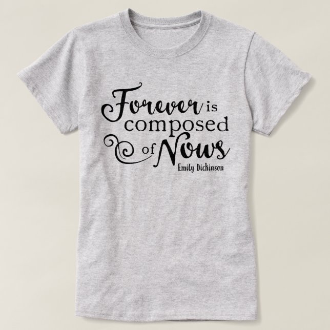 T-shirt Pour Toujours Est Composé De Nows (Design devant)