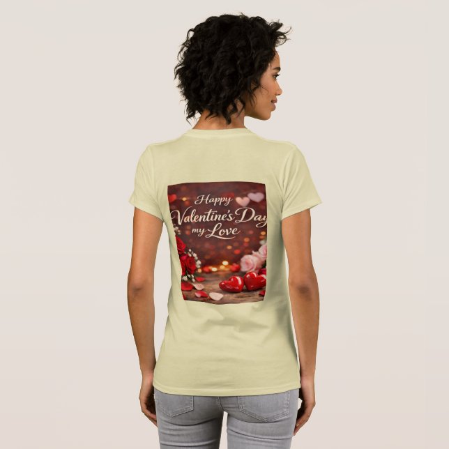 T-Shirt 'Pour toujours mon Valentin' (Dos entier)