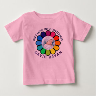 T-Shirt pour tout-petit avec photo de bébé personn
