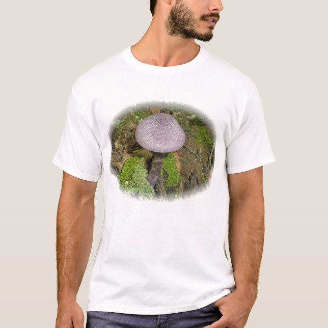 T-shirt pour tout-petit champignon pourpre et mous (Devant)