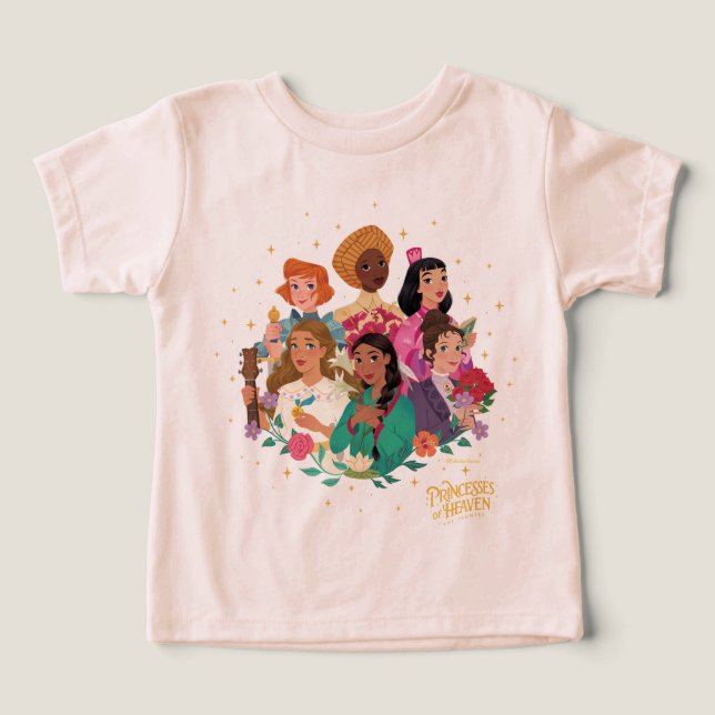 T-Shirt pour Tout-Petits Princesses du Ciel™ (Design Recto)