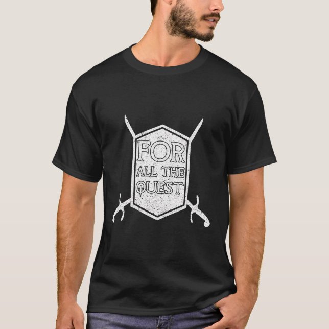 T-shirt Pour Toute La Quest Larping (Devant)
