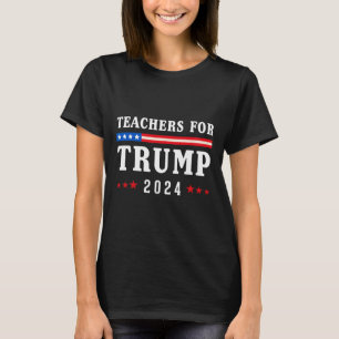 T-shirt Pour Trump 2024 : drapeau patriotique américain