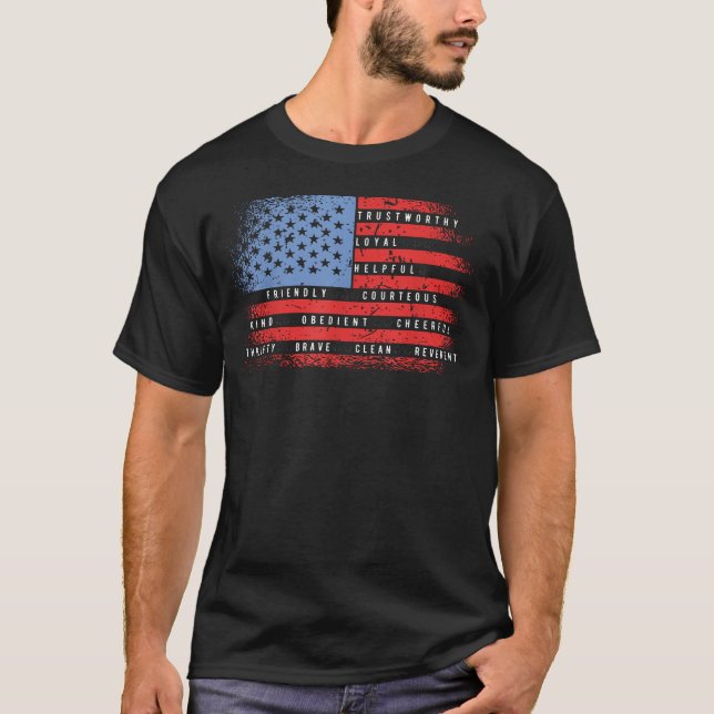 T-shirt Pour un camping nature (Devant)
