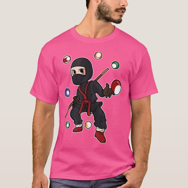 T-shirt Pour Un Lecteur De Pool (Devant)