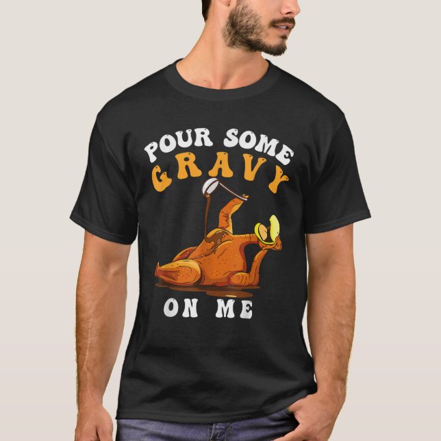 T-shirt Pour un peu de gravier sur moi Joyeux Jour de la T (Devant)