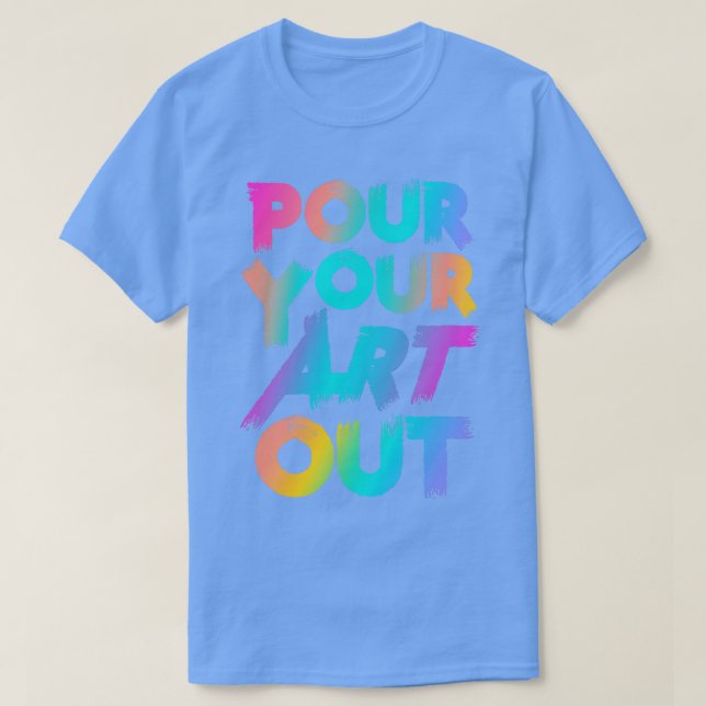 T-shirt Pour votre art Artiste pour Hommes Femmes Garçons  (Design devant)