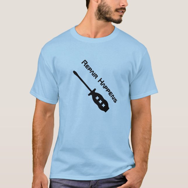 T-shirt pour Weekend Repair Club (Devant)