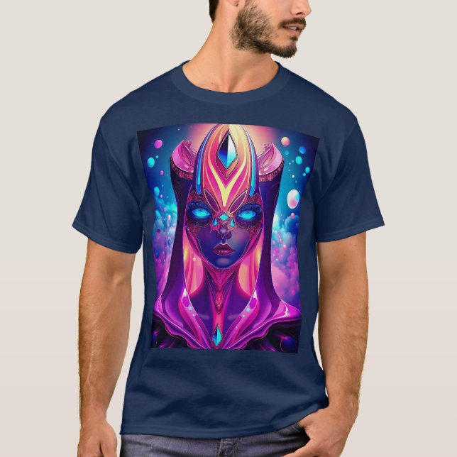T-shirt Pourcentage Alien (Devant)