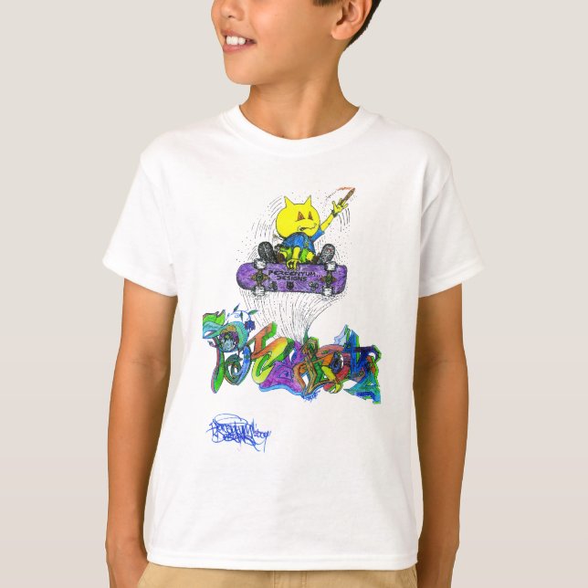 T-shirt Pourcentage Ollie (Devant)