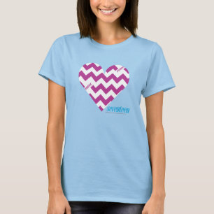 T-shirt Pourpre 2 de zigzag