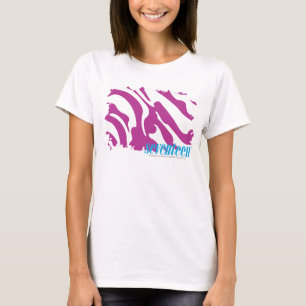 T-shirt Pourpre 3 de zèbre