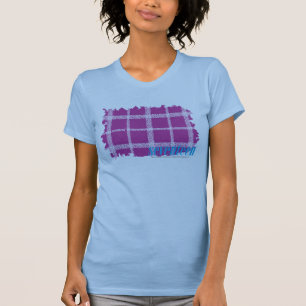 T-shirt Pourpre 4 de plaid