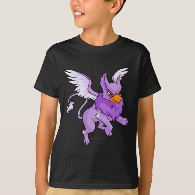 T-shirt Pourpre d'aire (Devant)