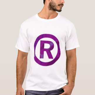 T-shirt ®® pourpre de Camo