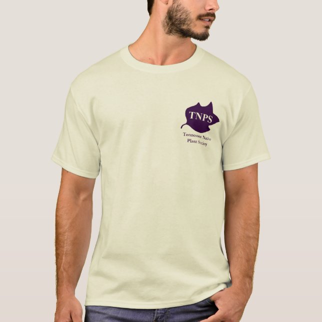 T-shirt pourpre de Coneflower (Devant)