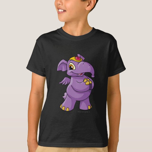 T-shirt Pourpre d'Elephante (Devant)