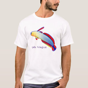T-shirt pourpre élégant de Firefish