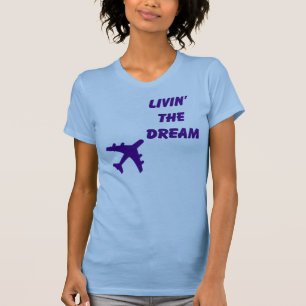 T-shirt Pourpre réversible