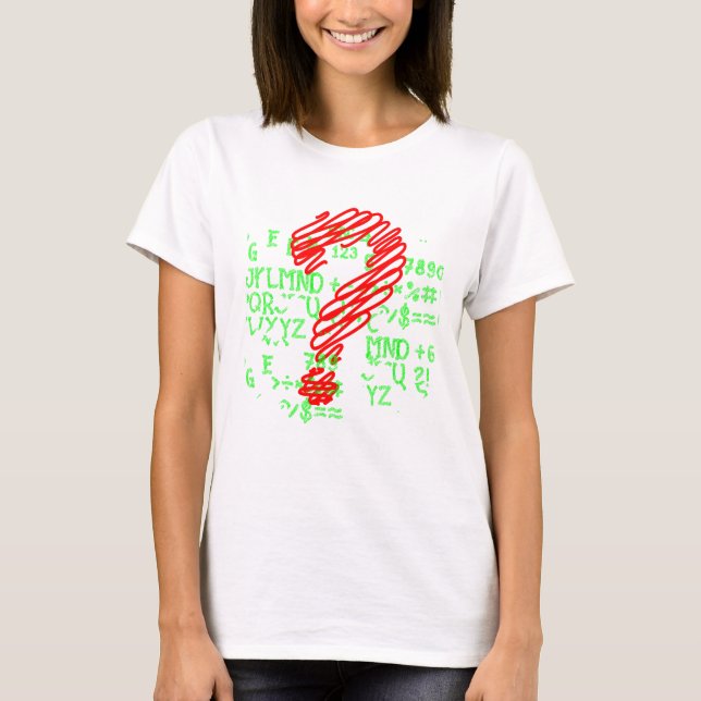 T-shirt Pourquoi ? (Devant)