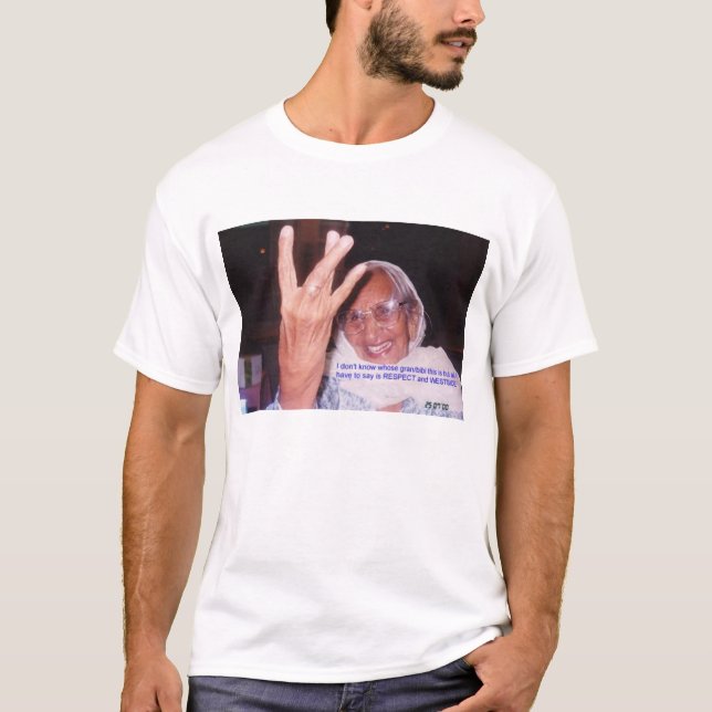 T-shirt Pourquoi avons-nous mis MTV 2la-bas ? (Devant)