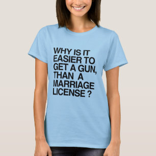T-shirt POURQUOI EST-IL PLUS FACILE D'OBTENIR UNE ARME -.p