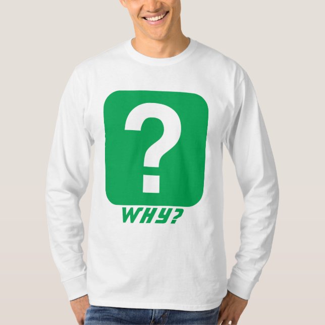 T-shirt Pourquoi Interroger Mark Monogramme (Devant)