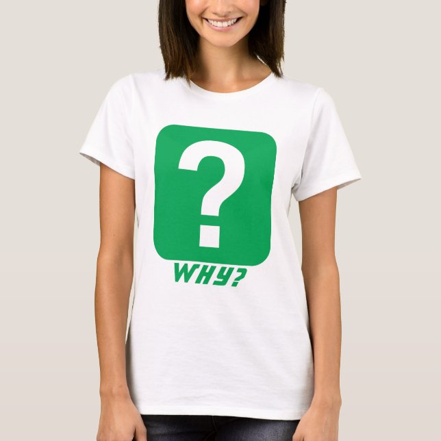 T-shirt Pourquoi Interroger Mark Monogramme (Devant)