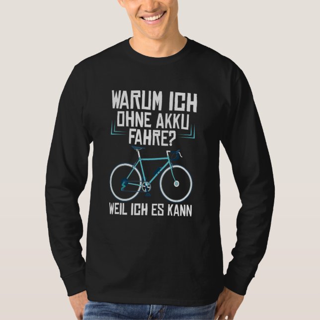 T-shirt Pourquoi Je Circule Sans Batterie Parce Que Je Peu (Devant)