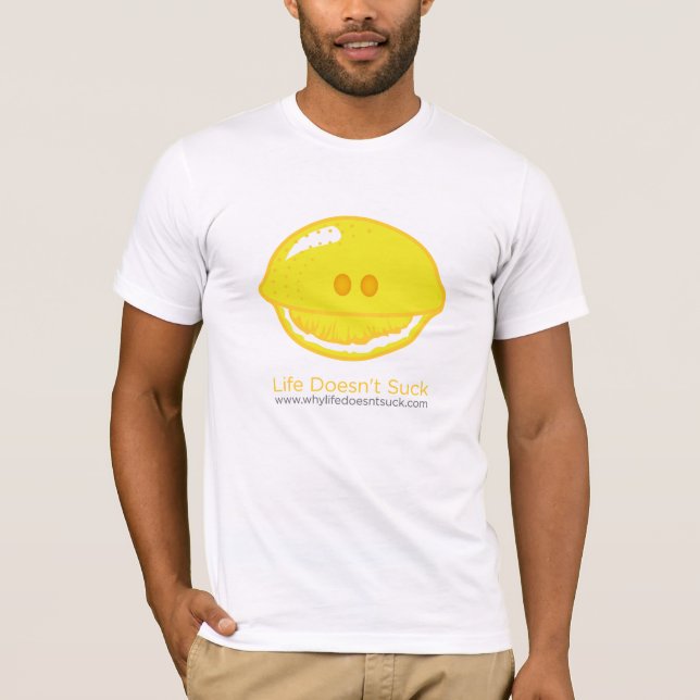 T-shirt Pourquoi la vie ne suce pas (Devant)