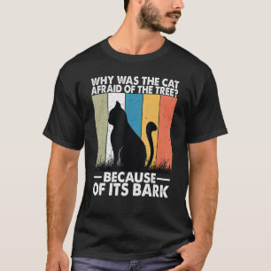 T-shirt Pourquoi Le Chat Avait-Il Peur De L'Arbre 1