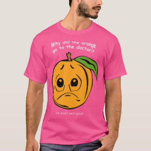 T-shirt Pourquoi L'Orange Est-Il Allée À La Riddle Drôle D