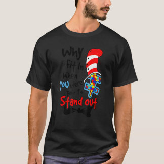 T-shirt Pourquoi S'adapter À La Conscience De L'autisme Mé