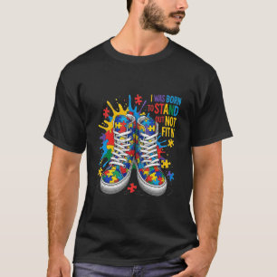T-shirt Pourquoi s'adapter dans le puzzle de chaussure à s