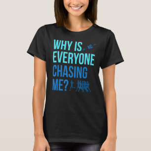 T-shirt Pourquoi tout le monde me poursuit-il Cross Countr