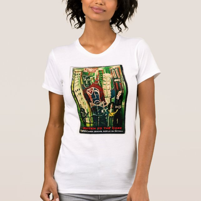 T-SHIRT POURRI JUSQU'À LA MOELLE (Devant)