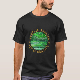 T-shirt Pourrissement Acrylique - Art De Gravité - 004 - A
